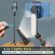 Стабилизатор L09 Gimbal со вссветильник, Bluetooth, штатив для видеосъемки для телефона, смартфона, IOS, Android (art.: 3920bcfb81bcb)