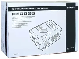 Стабилизатор напряжения Sven AVR PRO LCD 10000